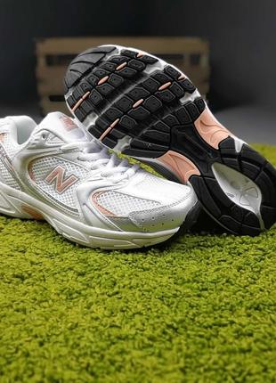 Жіночі кросівки new balance 530 білі з пудрою знижка sale | smb9 фото