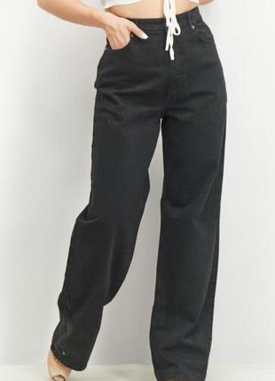 Сучасні жіночі джинси з високою талією від topshop, розмір w28 l322 фото