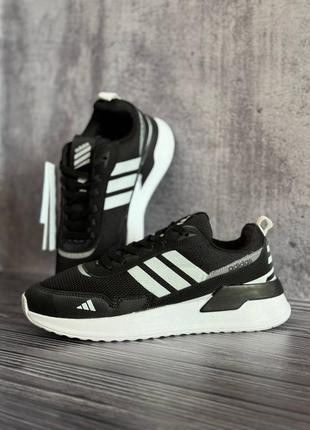 Чоловічі кросівки adidas running black5 фото