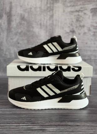 Чоловічі кросівки adidas running black1 фото