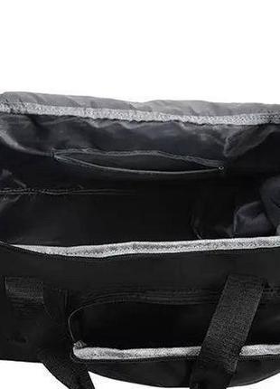Дорожная спортивная сумка, сумка для багажа сіра4 фото