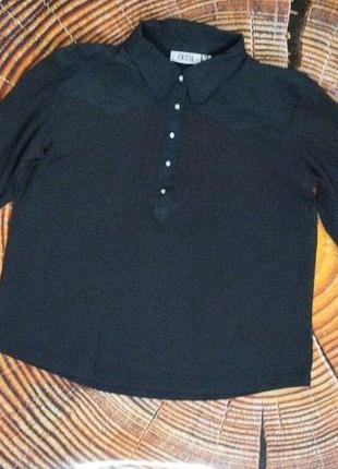 Блуза cecil чорного кольору