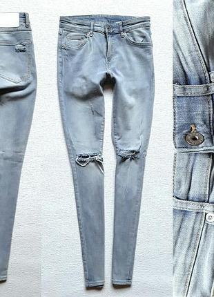 Скінні з високою посадкою від н&m.