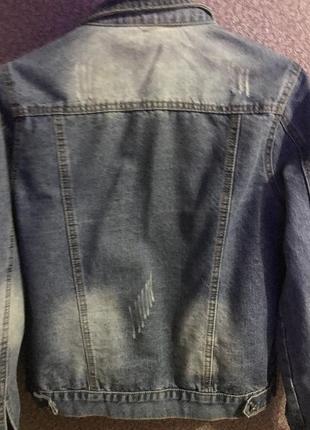 Куртка джинсовая, пиджак джинсовый5 фото