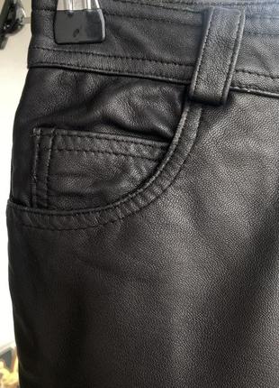 Штани брюки з натуральної шкіри 32р.3 фото