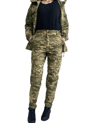 Тактична військова легка куртка ріп стоп укрпіксель3 фото