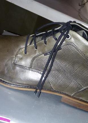 Manfield (italy)-шкіряні черевики  46 розмір (30,5 см)7 фото