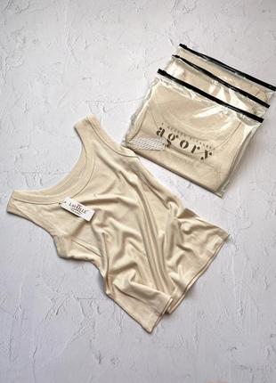 Майка/ топ в рубчик