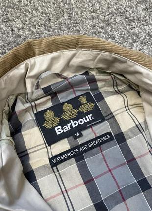 Пальто тренч чоловічий від barbour peel jacket на мембрані3 фото