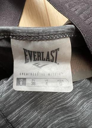 Спортивний топ з монограмними резинками everlast 🛍️1+1=3🛍️4 фото