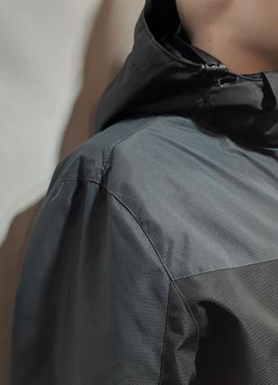 Мужская куртка rlx спортивная серая с черным весна осень7 фото