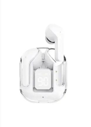 Бездротові навушники tws air 31 cy-t2 блютуз вакуумні з мікрофоном bluetooth 5,0 білі