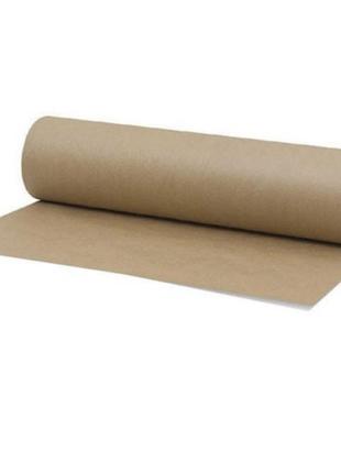 Бумага крафтовая лайт для бумажных скатертей в рулоне 42см*50м, плотность 60г/м23 фото