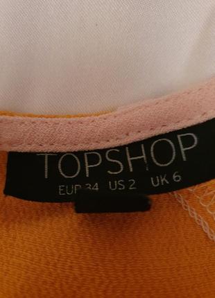 Блуза topshop, xs-s3 фото