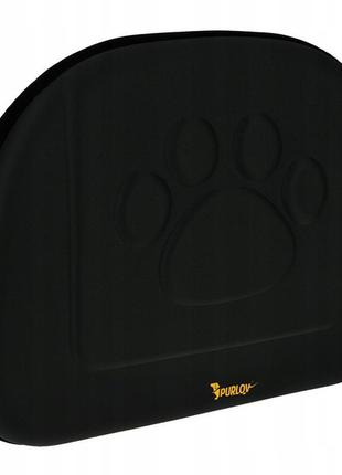 Транспортер сумка переноска з ремінцем до 6 кг для собак та котів purlov (18270) black4 фото