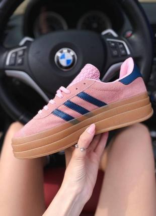 Женские кроссовки adidas gazelle bold platform