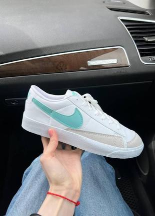 Женские кроссовки nike blazer low platform