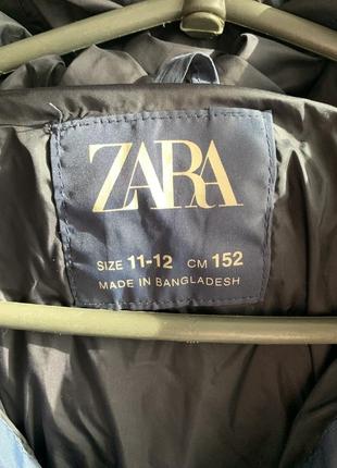 Пуховик на хлопчика zara 11-12 років ріст 152 см2 фото