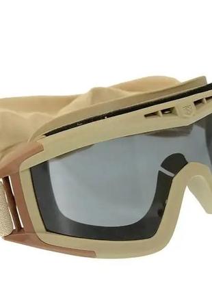 Тактичні захисні окуляри, балістичні окуляри зі змінними лінзами (койот) on-073