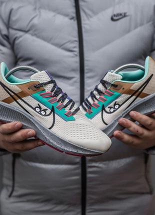 Чоловічі кросівки бежеві nike zoom pegasus 385 фото