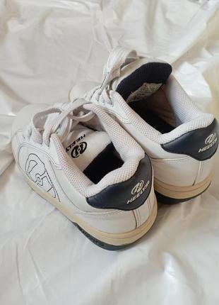 Білі кросівки на коліщатках heelys3 фото