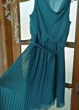 Шифоновое платье.