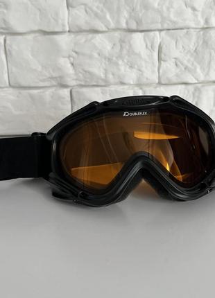 Гірськолижна маска, окуляри alpina doubleflex6 фото