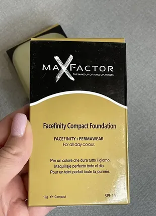 Пудра max factor facefinity compact spf15 № 2 ivory5 фото