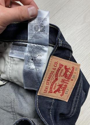 Чоловічі джинси levis 511, розмір 30 (s)7 фото