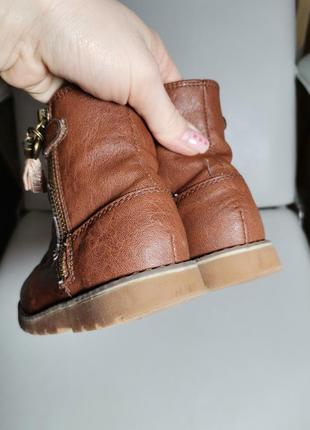 Чоботи для дівчинки демі ботинки для дівчинки ботинки весняні черевики весняні4 фото