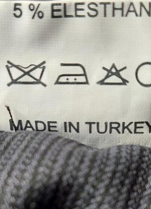 Очень красивые турецкие брюки в мелкую клетку, высокая посадка6 фото