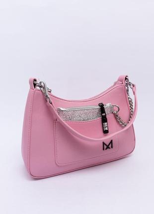 Жіноча сумка рожева alex&mia женская сумочка сумка3 фото