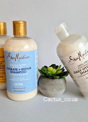 Шампунь shea moisture 384ml (сша)