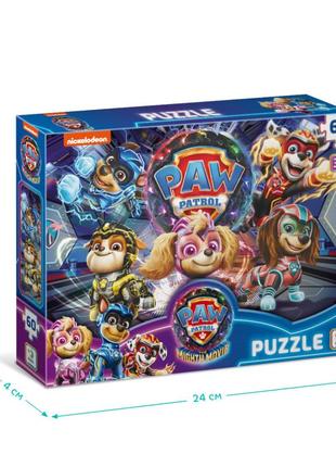 Дитячий пазл "paw patrol. операція: вибух метеориту" 200532, 60 елементів3 фото