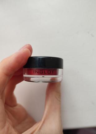 Червона гелева підводка для очей inglot amc eyeliner gel 795 фото