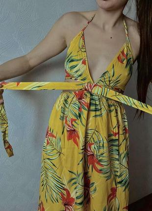 Сарафан з відкритою спиною сукня плвтье с откритой спиной3 фото