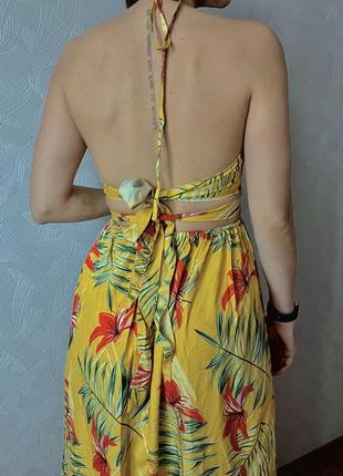 Сарафан з відкритою спиною сукня плвтье с откритой спиной2 фото