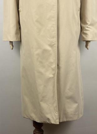 Оригінальний жіночий довгий тренч плащ burberrys beige long trench coat size m - l5 фото