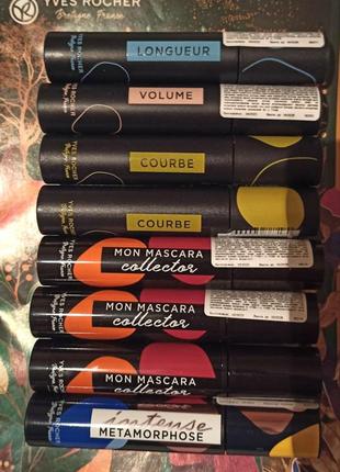 Тушь для ресниц метаморфоза mon mascara ультрачерная ив роше