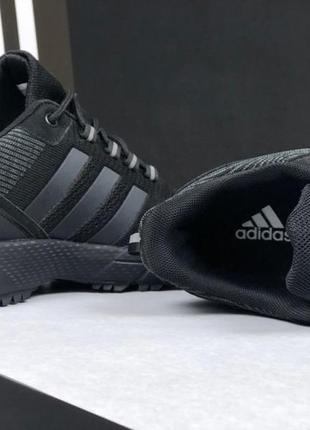 Кроссовки adidas marathon tr черные6 фото