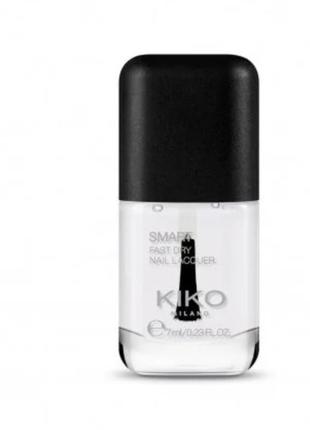 Лак для нігтів kiko milano smart fast dry nail lacquer 7 мл