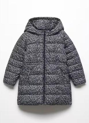 Куртка удлиненная. пальто mango испания 134см, 128см
