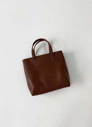 Рыжая - большая каркасная качественная сумка в стиле "tote bag" на молнии (луцк, 776)