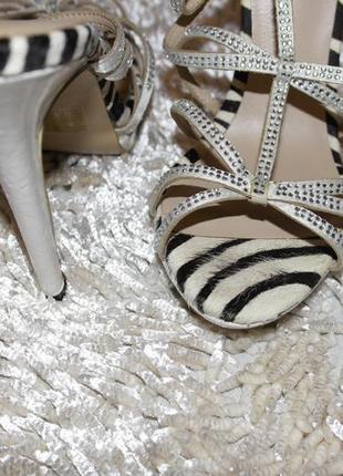 Босоніжки шкіра хутро3 фото