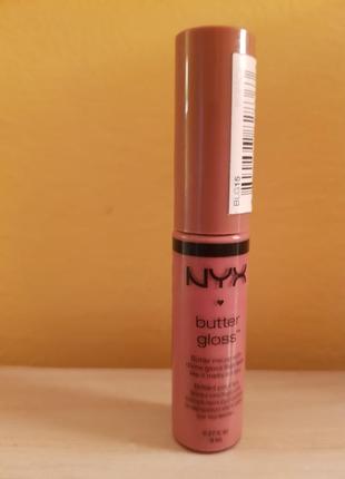 Nyx professional makeup gloss in butter
 блиск для губ