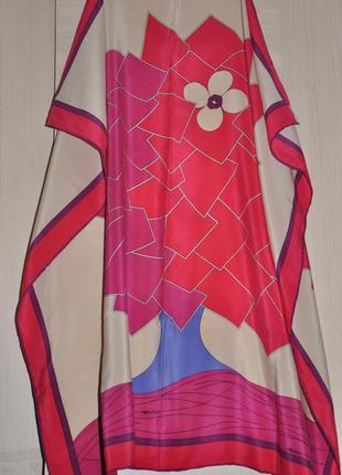 Винтажный шёлковый платок gres paris2 фото