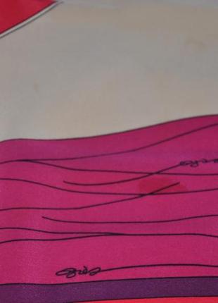 Винтажный шёлковый платок gres paris4 фото