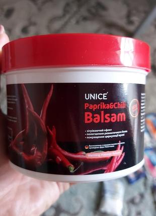 Массажный гель-бальзам с паприкой и перцем чили