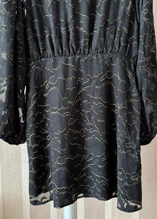 Мини платье boohoo 8