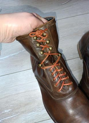 Ботинки / черевики vero cuoio італія з натуральної мякої шкіри3 фото